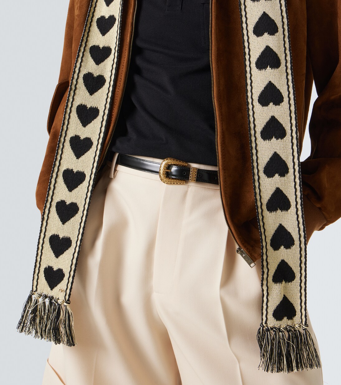 Ceinture VLogo en cuir | Valentino Garavani
