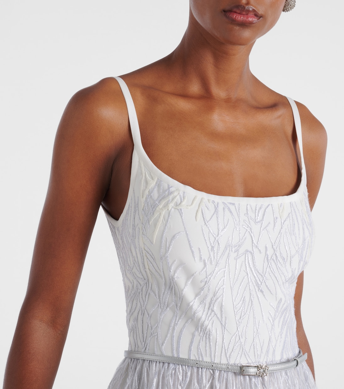 Embroidered tulle gown | Elie Saab