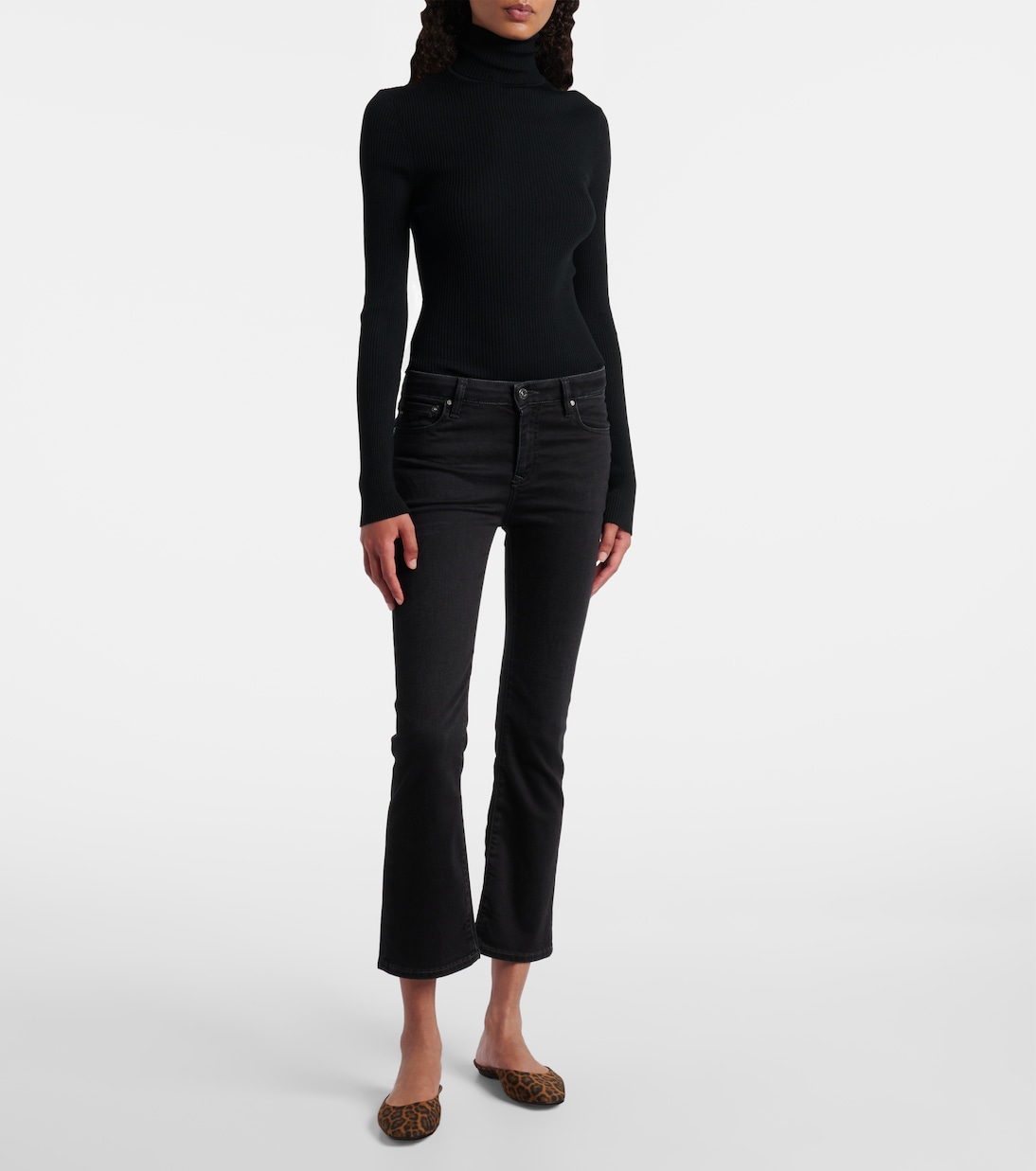 Jodi cropped flared jeans | AG Jeans