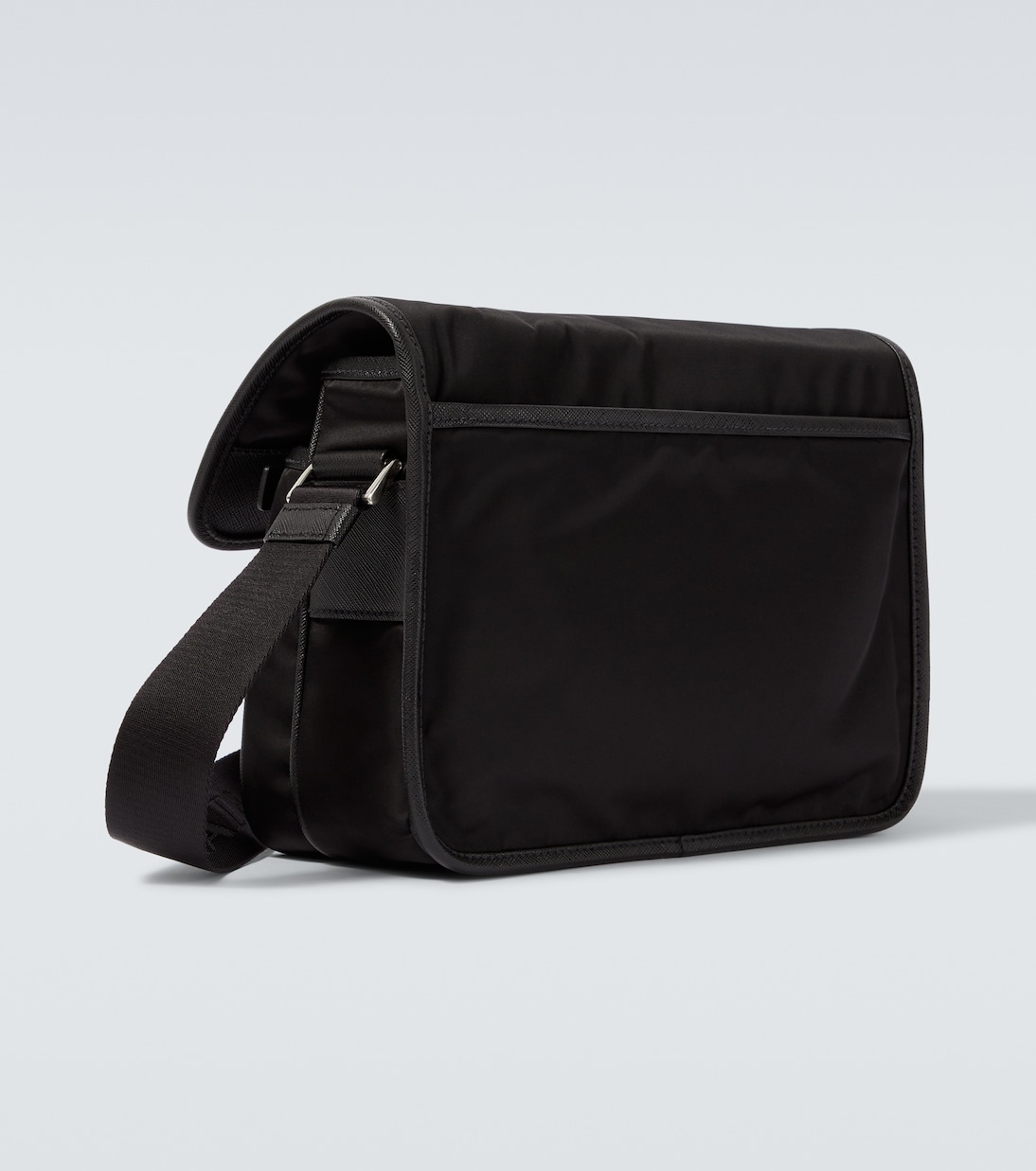 Messenger Bag aus Re-Nylon mit Leder | Prada