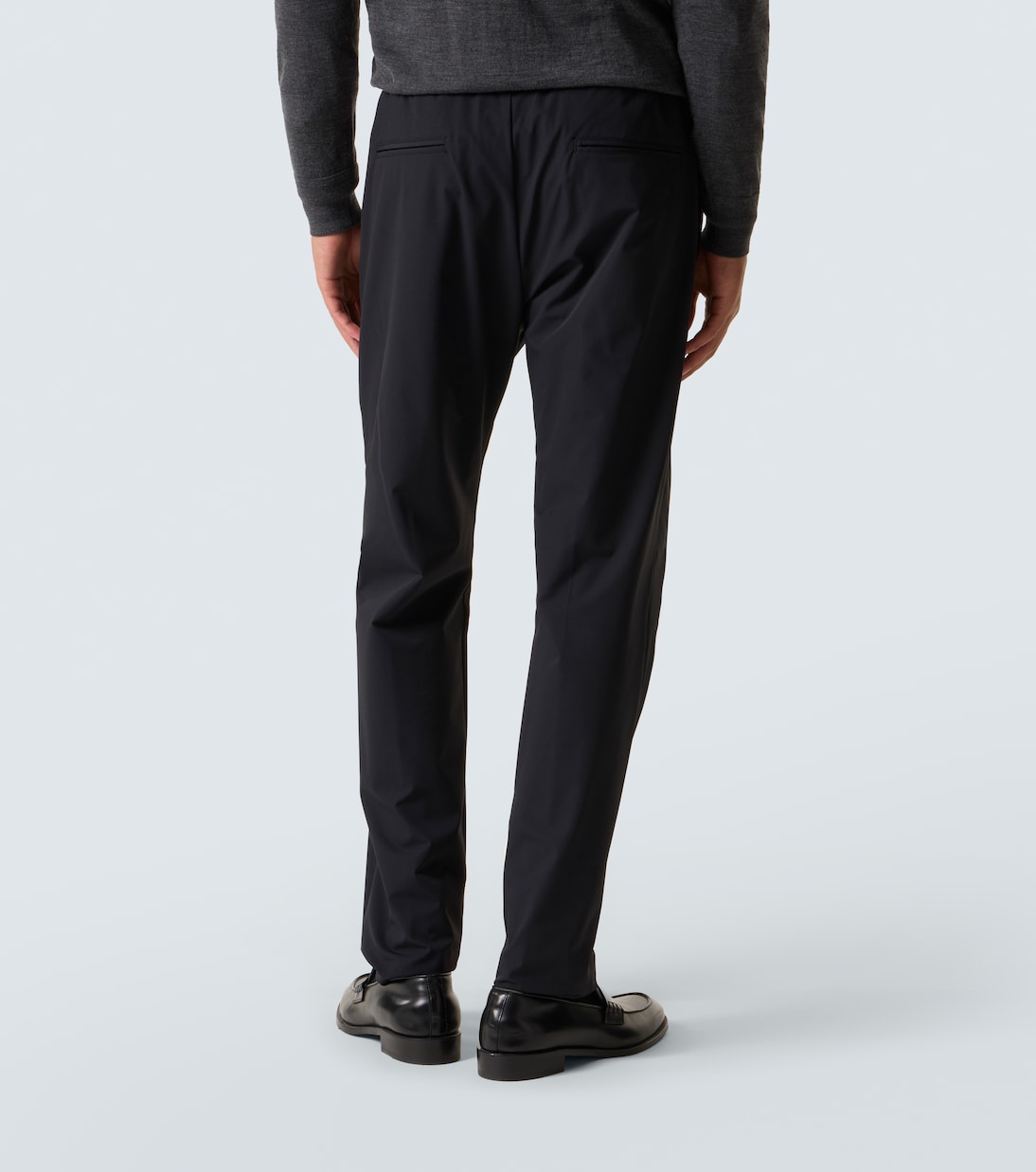 Mid-rise tapered pants | Herno