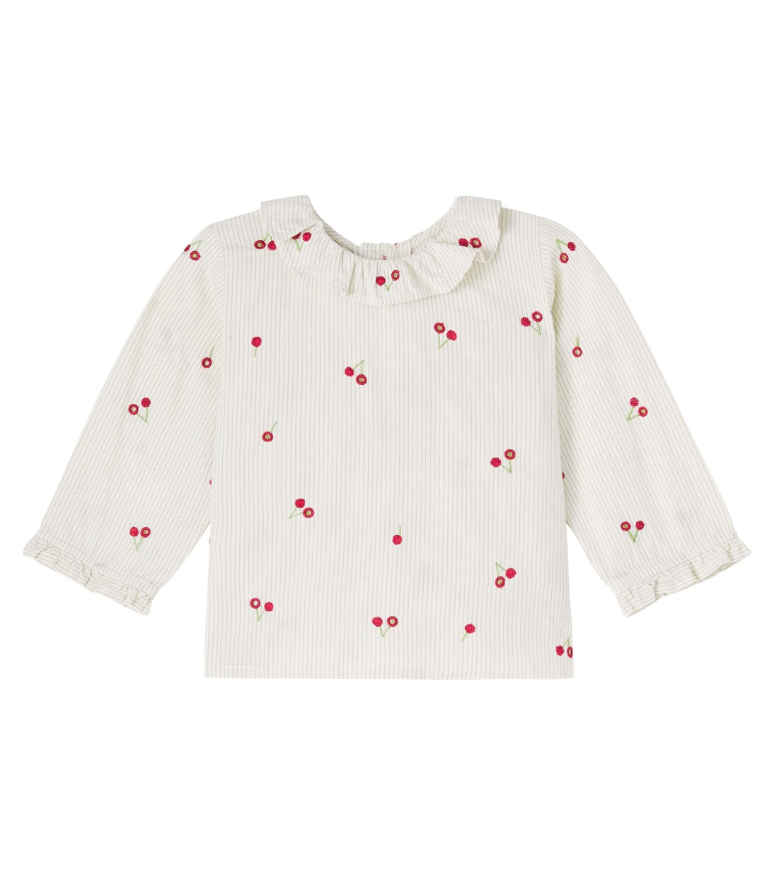 Baby Ganiti embroidered cotton blouse | Bonpoint