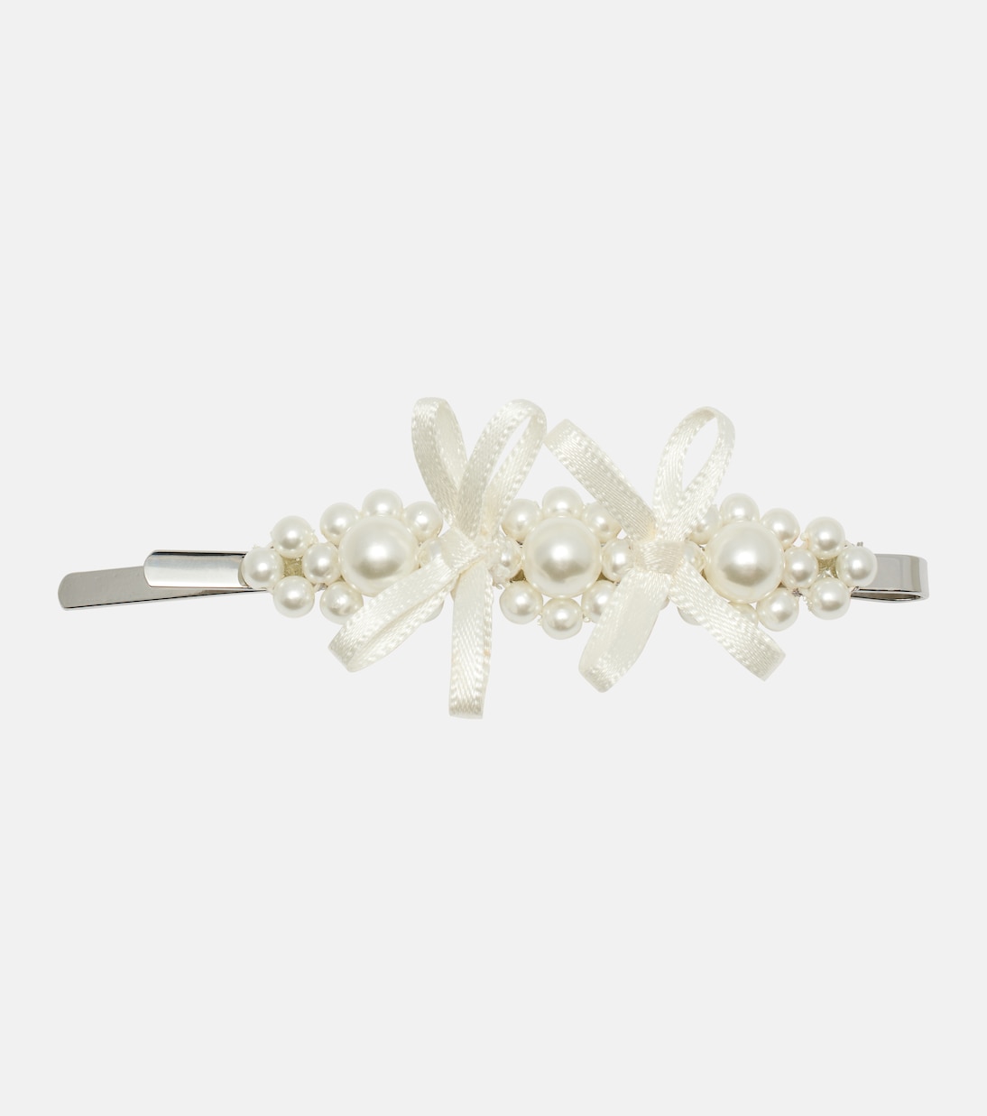 Faux pearl-embellished hair clip | Simone Rocha