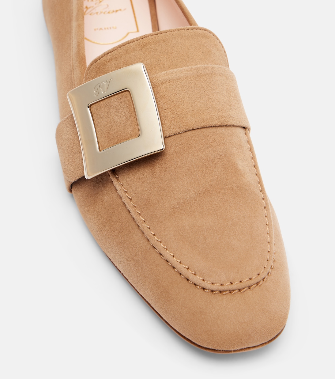 Loafers aus Veloursleder | Roger Vivier