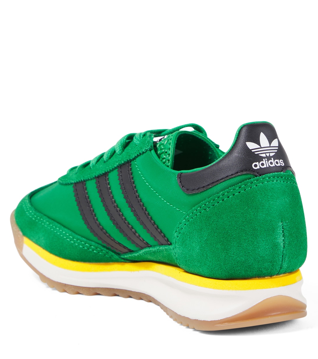 SL 72 RS suede-trimmed sneakers | Adidas Originals Kids