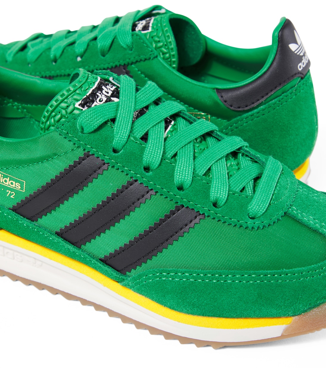 SL 72 RS suede-trimmed sneakers | Adidas Originals Kids