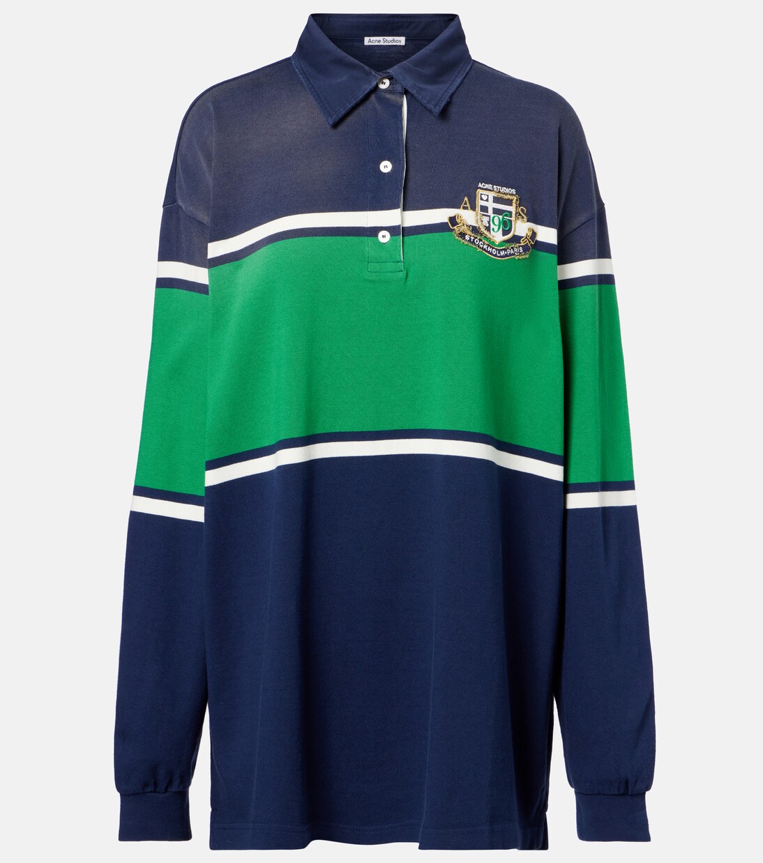 Polo de jersey de algodón | Acne Studios