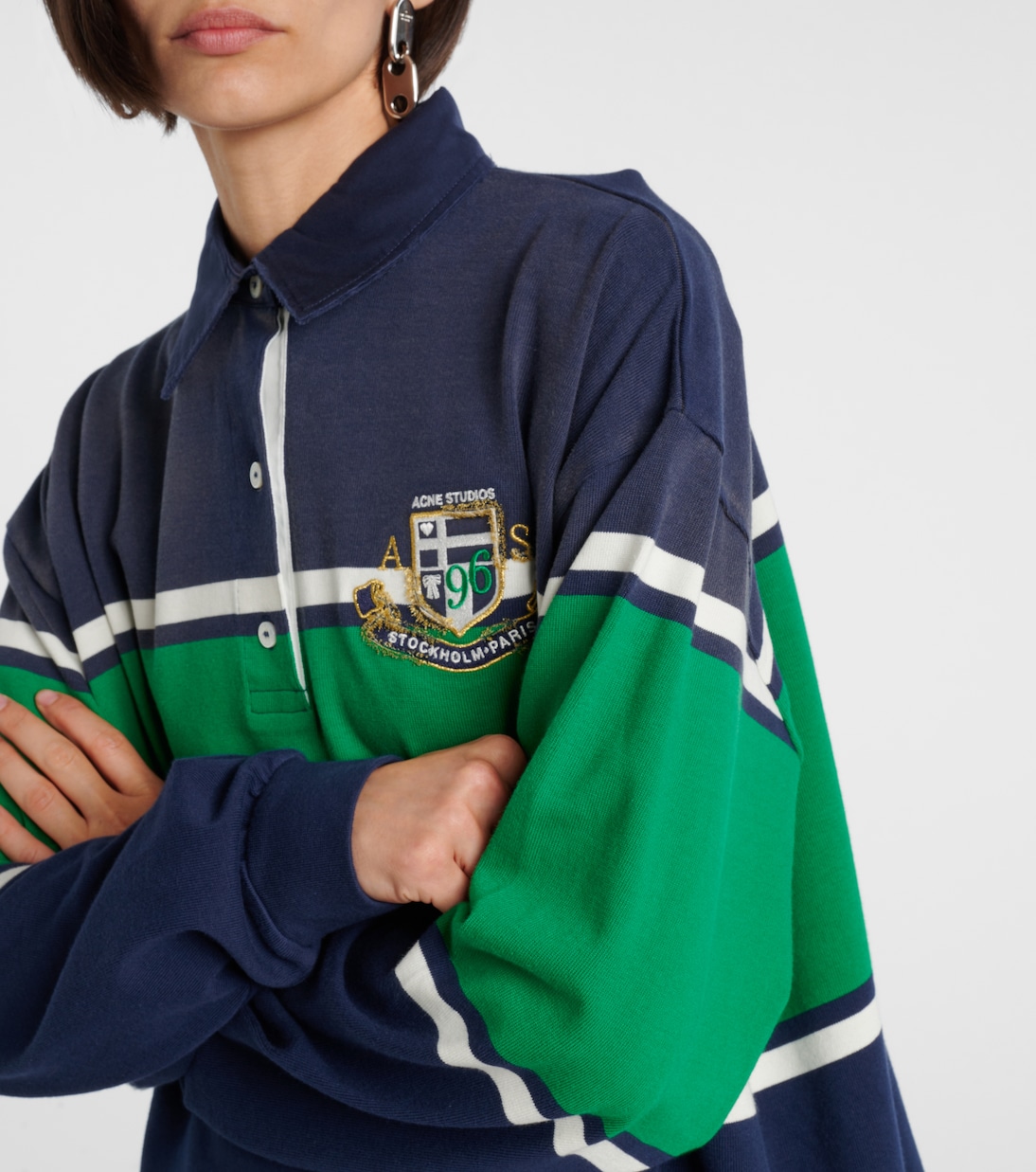 Polo de jersey de algodón | Acne Studios