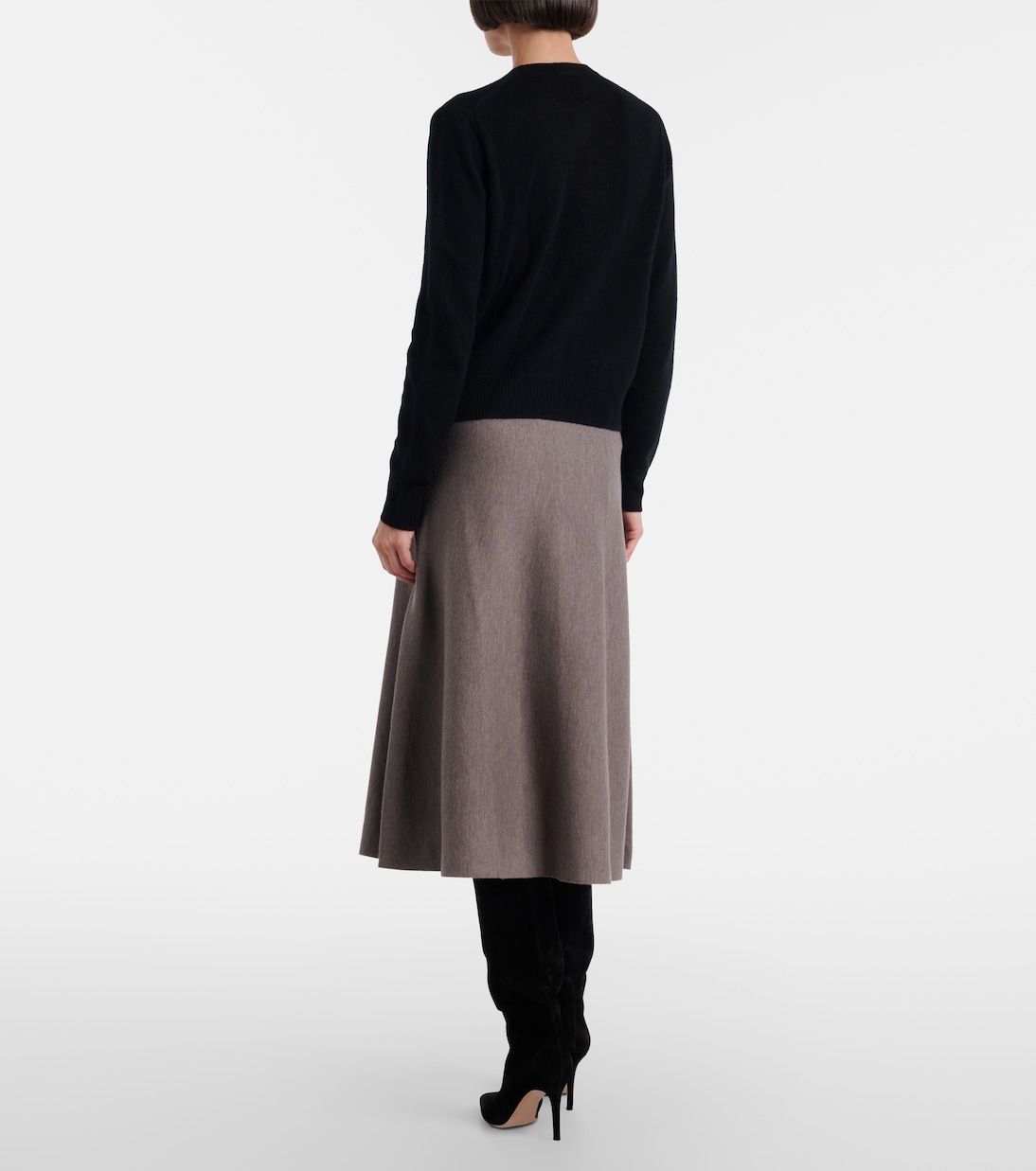 Midirock aus Schurwolle | Jardin des Orangers