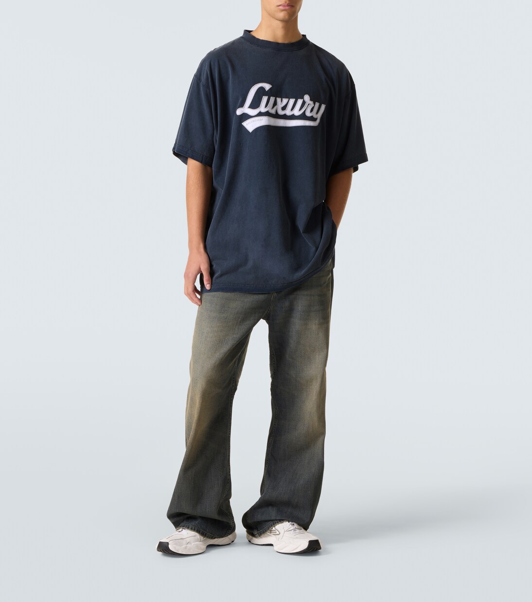 Bedrucktes T-Shirt aus Baumwolle | Balenciaga