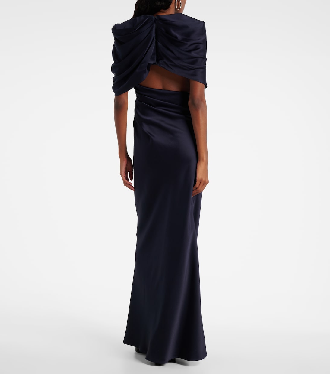Caped draped gown | Stella McCartney