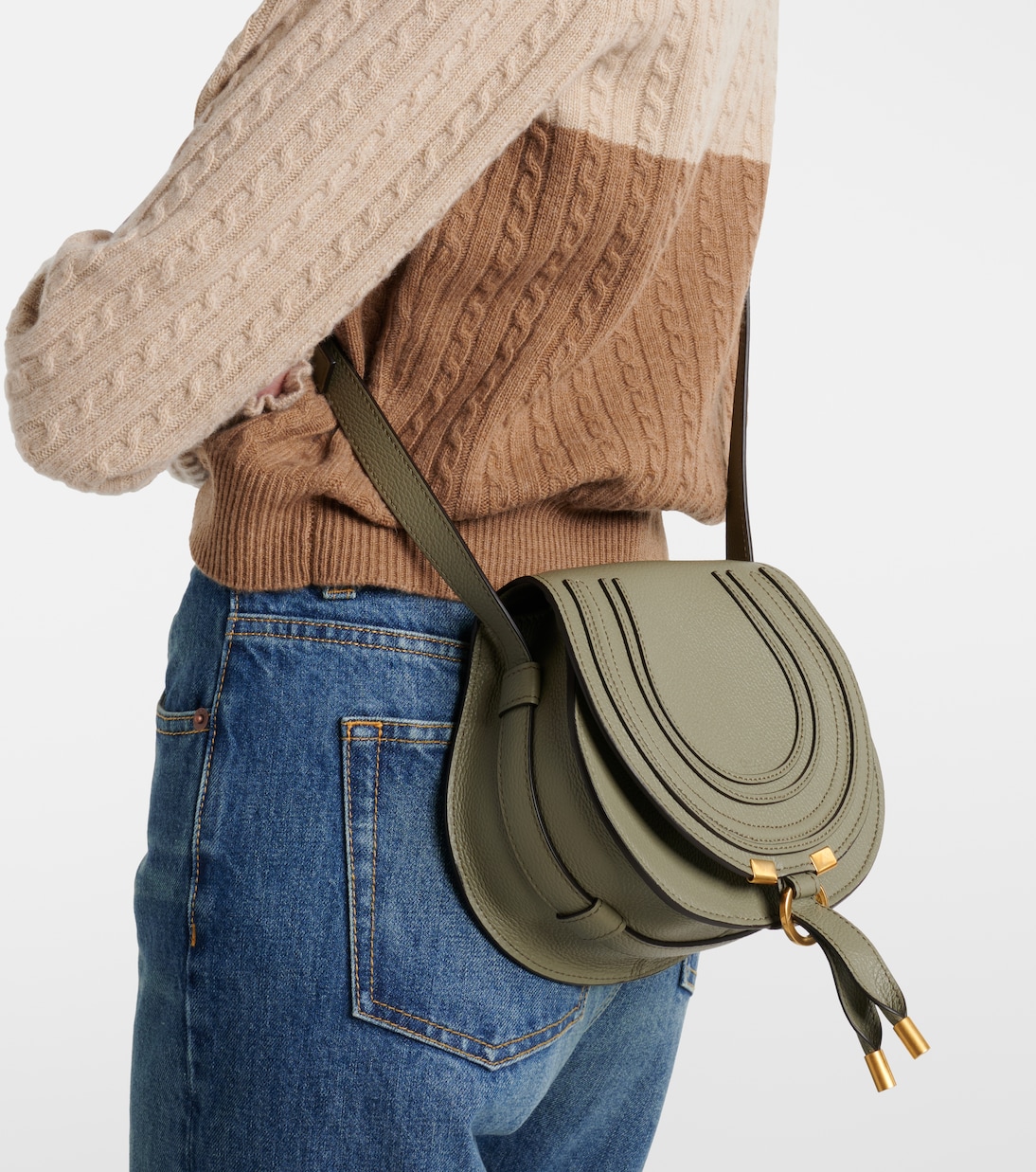 Bolso cruzado Marcie Small de piel | Chloé