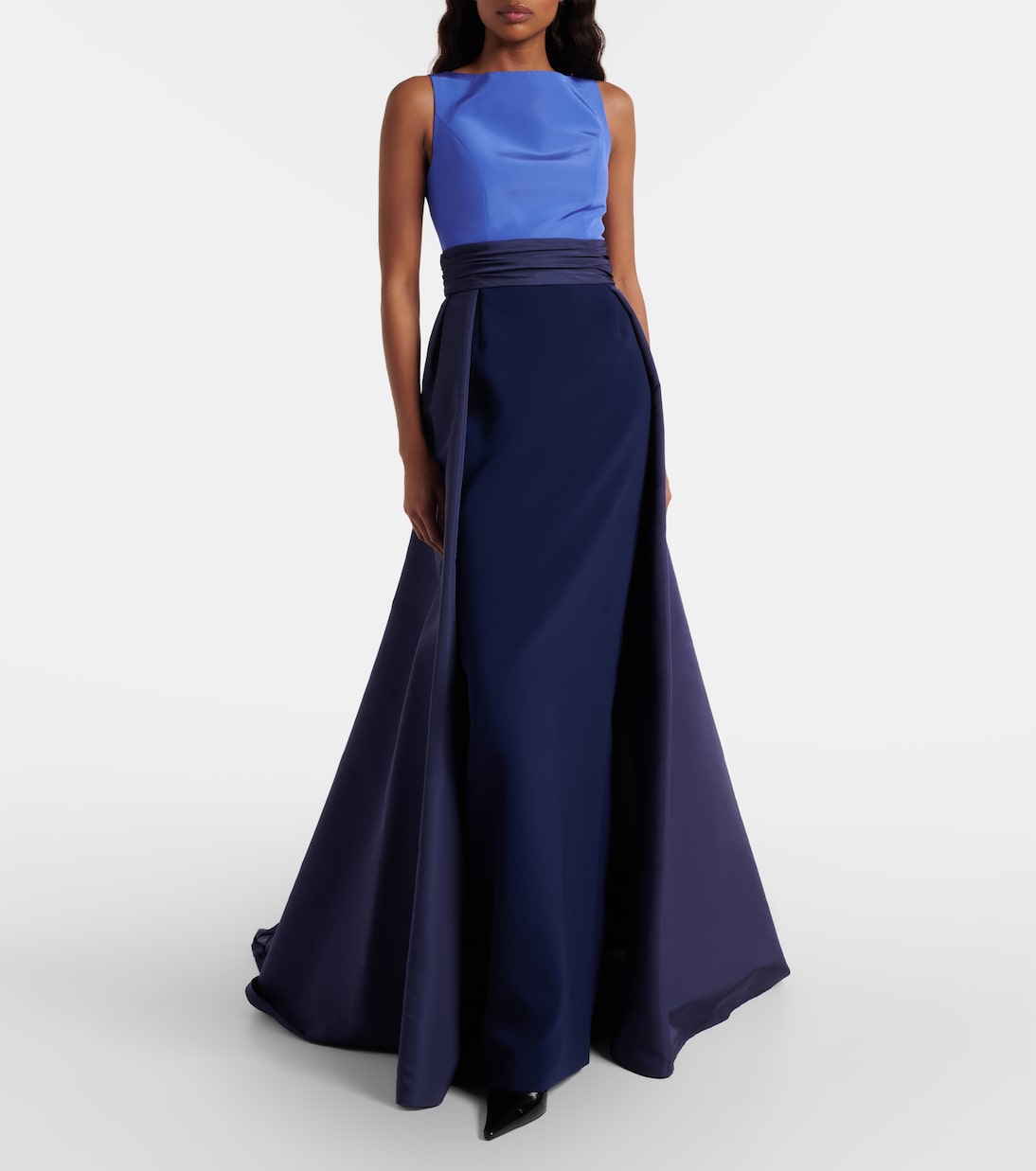 Robe aus Seiden-Faille | Carolina Herrera