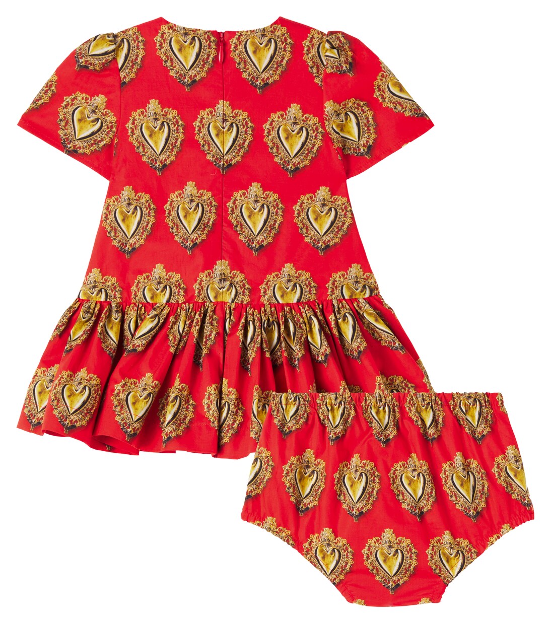 Baby Set aus Kleid und Höschen | Dolce&Gabbana Kids