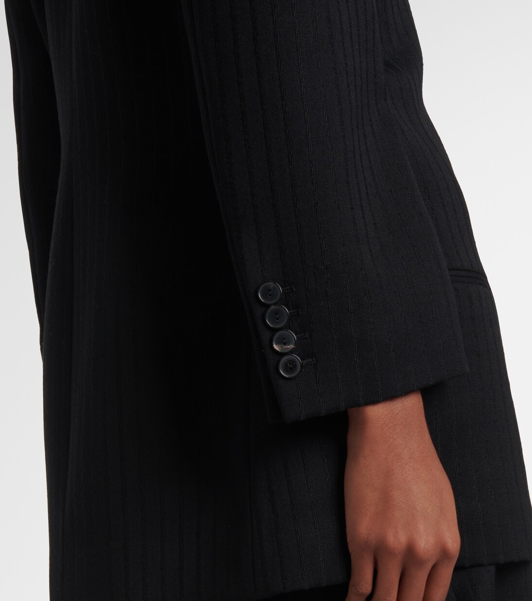 Ribbed-knit wool blazer | Calvin Klein Collection