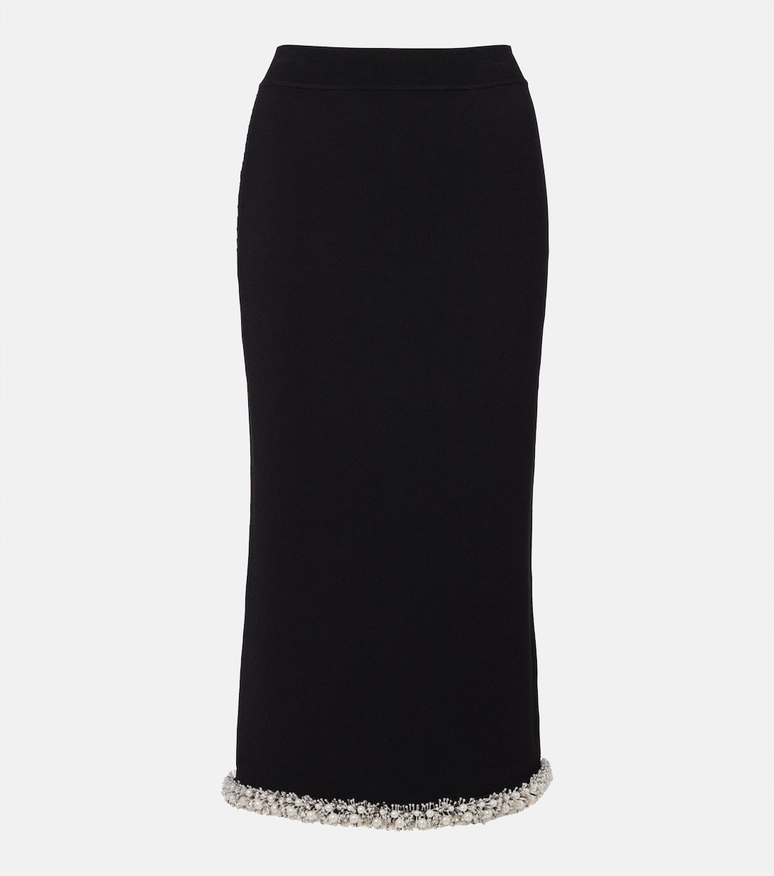 Idina embellished knitted pencil skirt | Simkhai
