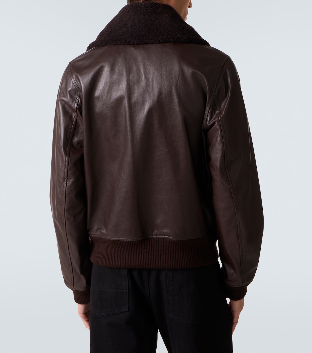 Veste bomber Pharos en cuir | Our Legacy