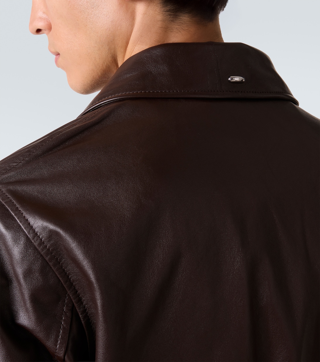 Veste bomber Pharos en cuir | Our Legacy