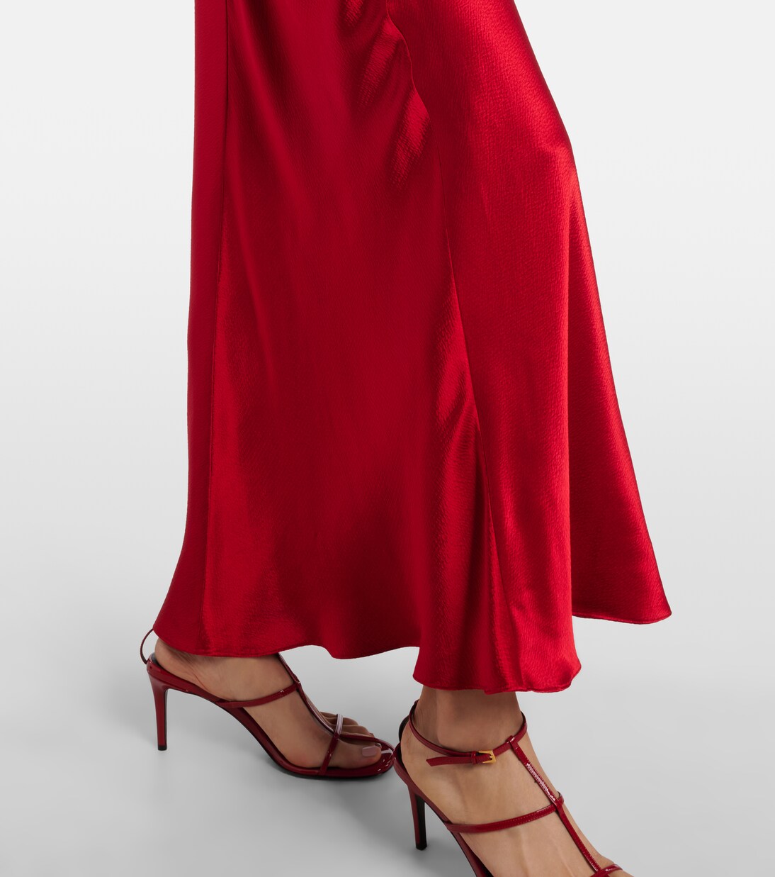 Emi satin maxi dress | Fforme