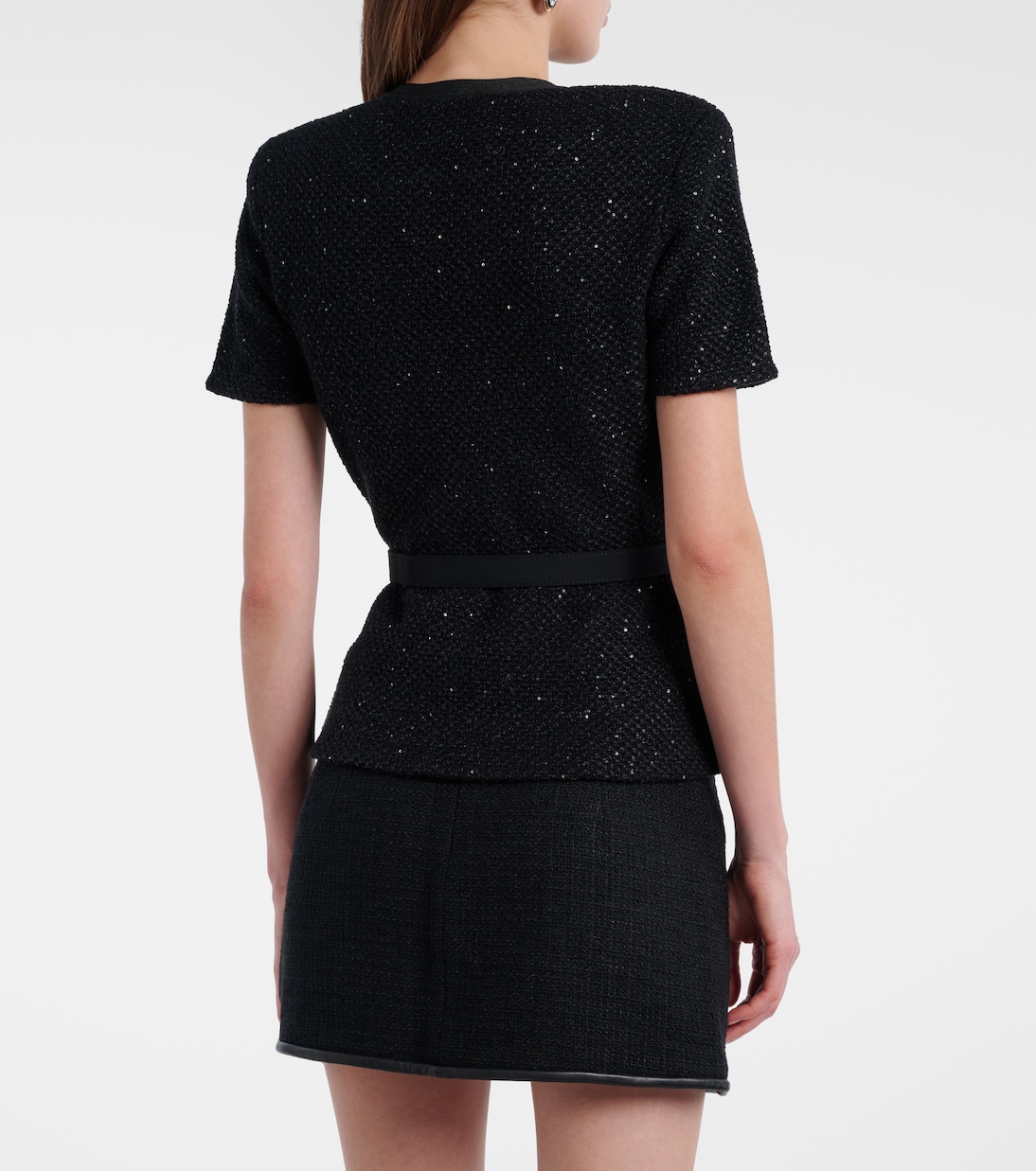 Top mit Pailletten | Self-Portrait