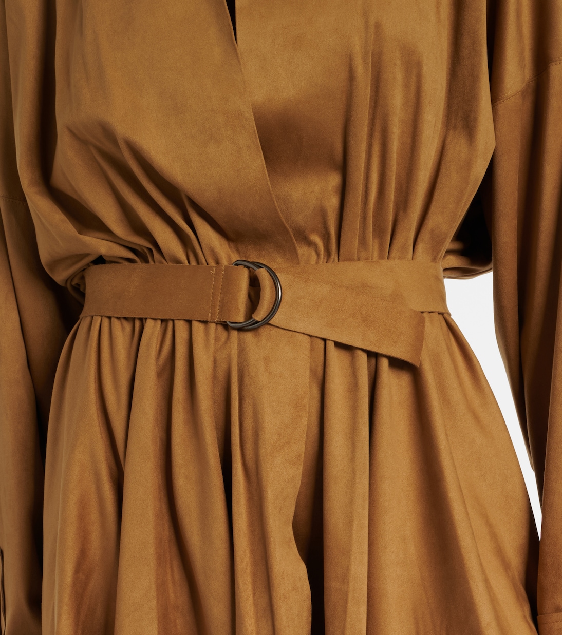 Robe chemise en satin | Norma Kamali