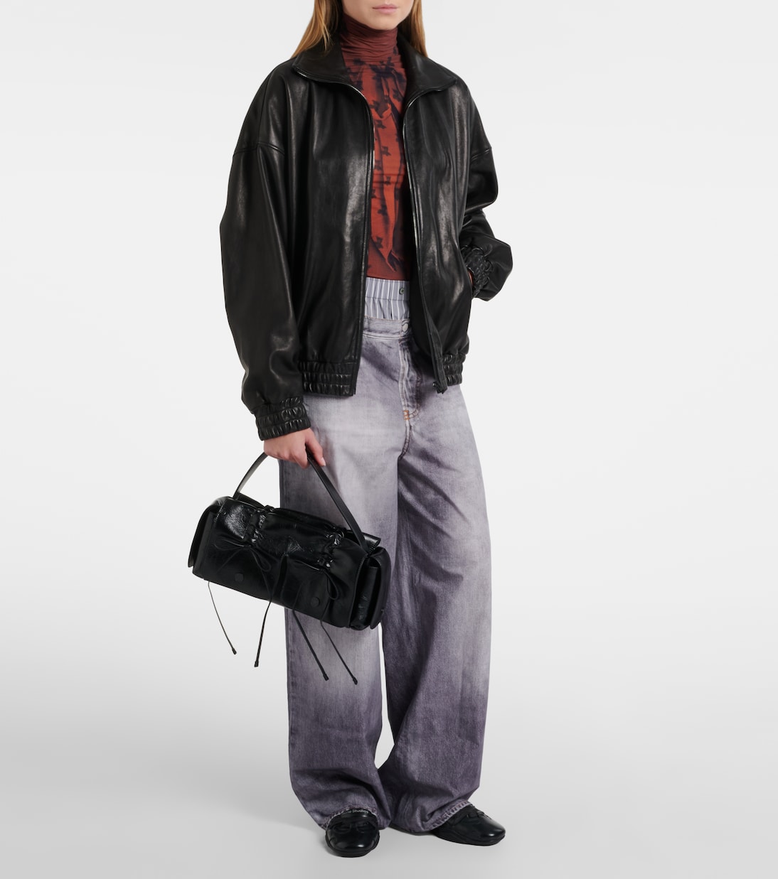 Leather flats | Acne Studios