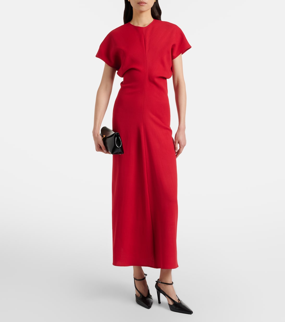 Slouch wool maxi dress | Toteme