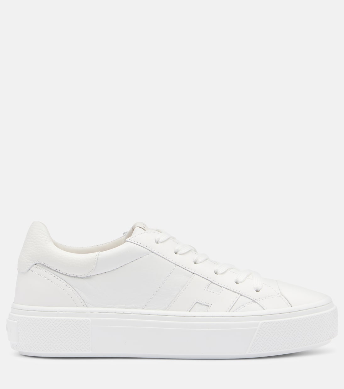 H705 Allacciato H leather platform sneakers | Hogan