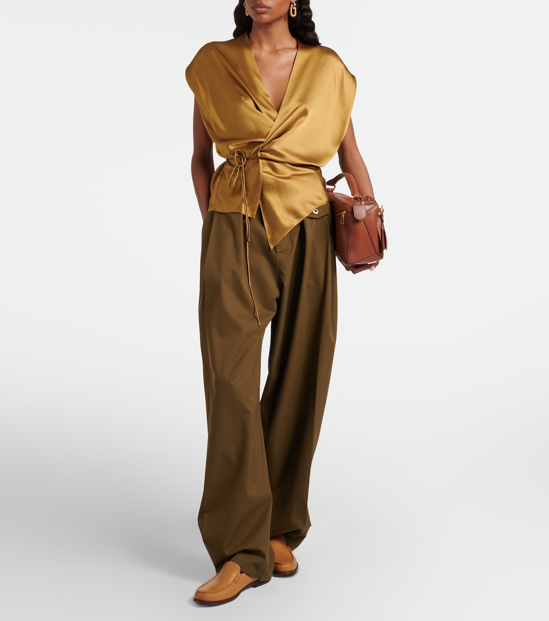 Studded leather loafers | Tod's