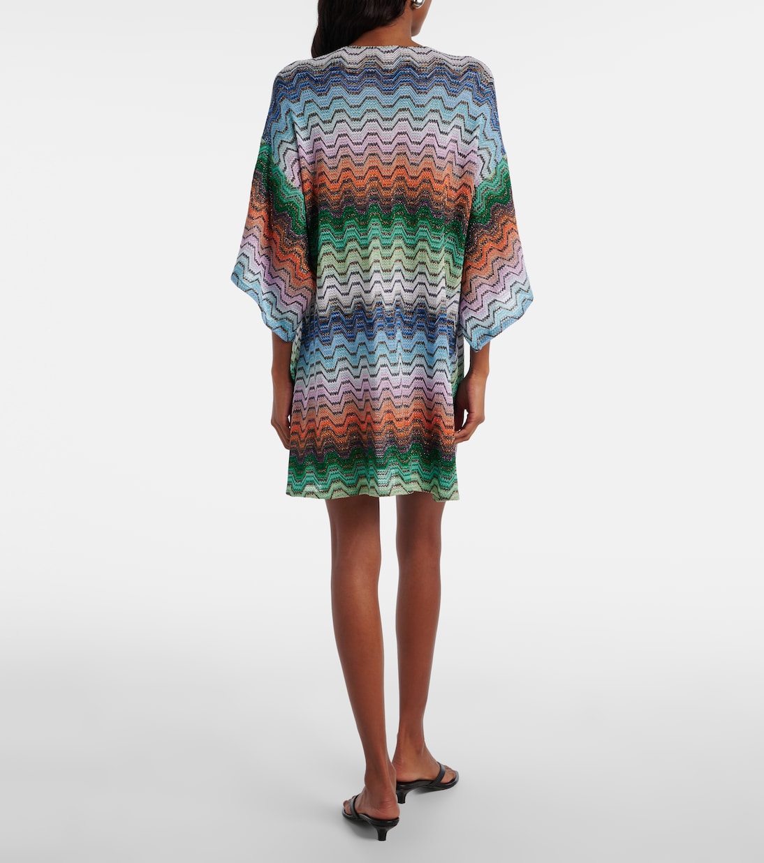 Wave lamé beach dress | Missoni
