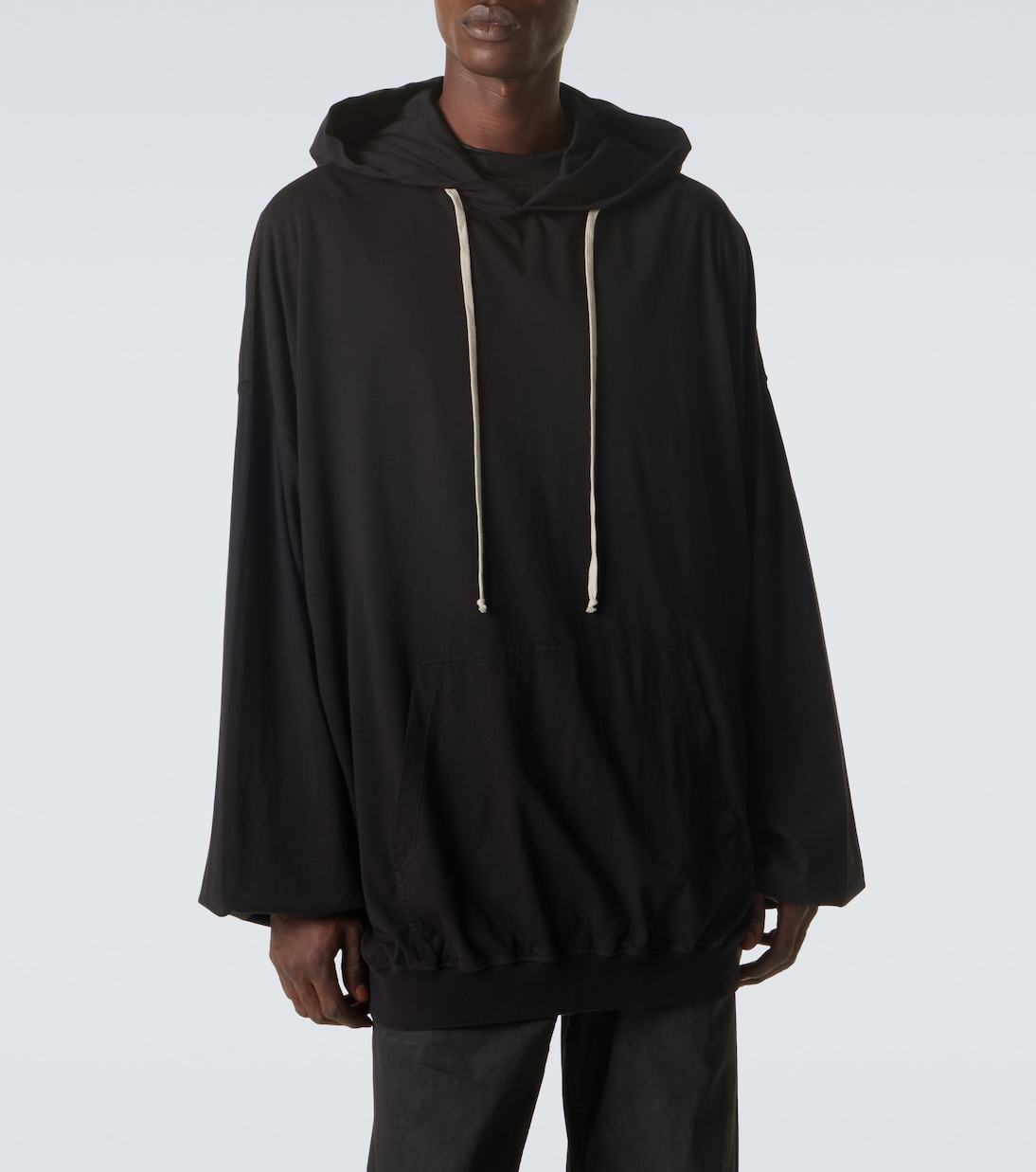 DRKSHDW Hun cotton jersey hoodie | Rick Owens