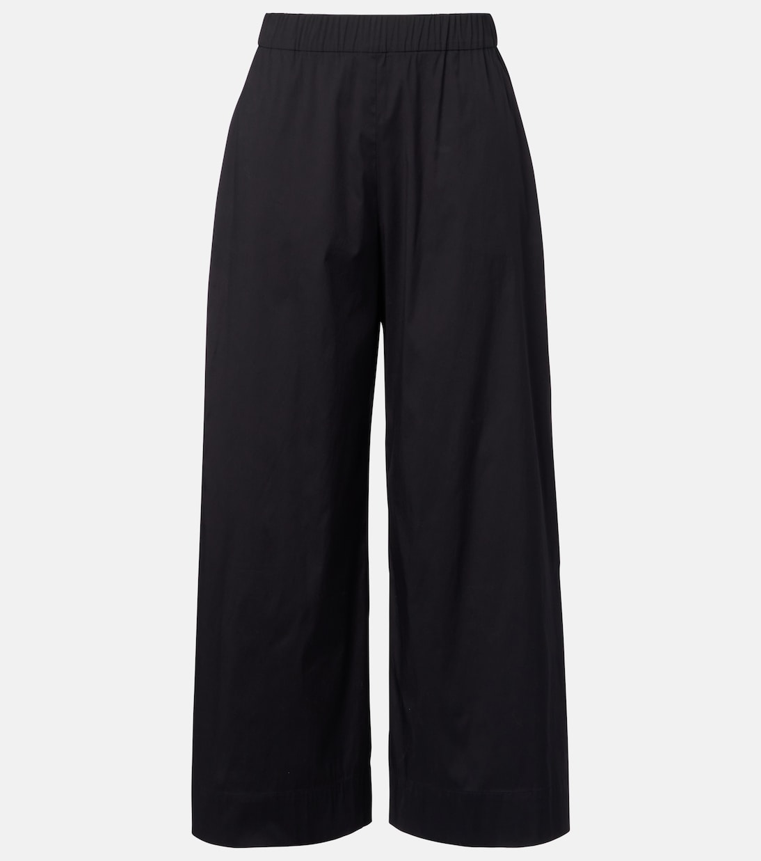Pece cropped cotton-blend wide-leg pants | Max Mara