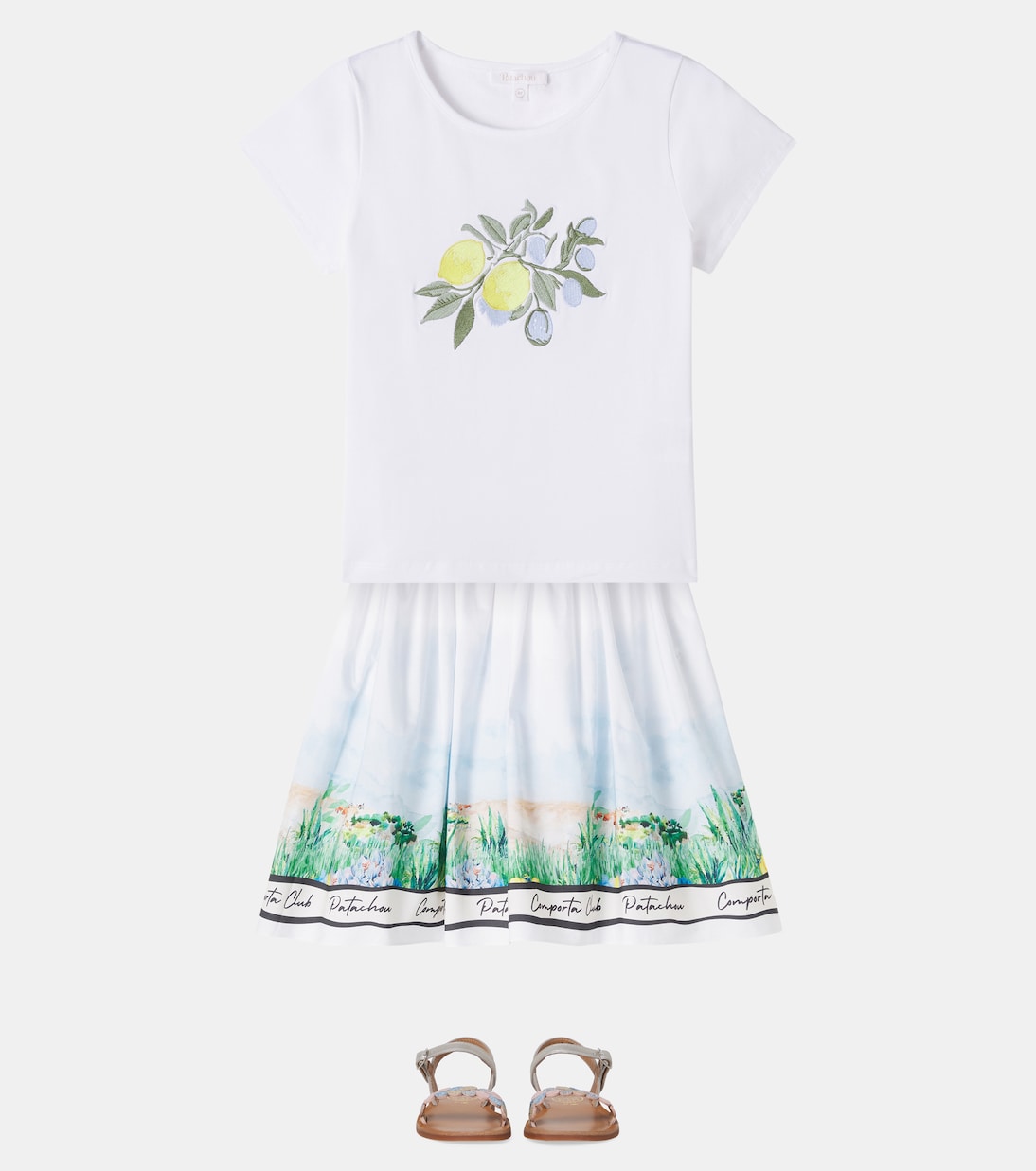 Set aus T-Shirt und Rock | Patachou