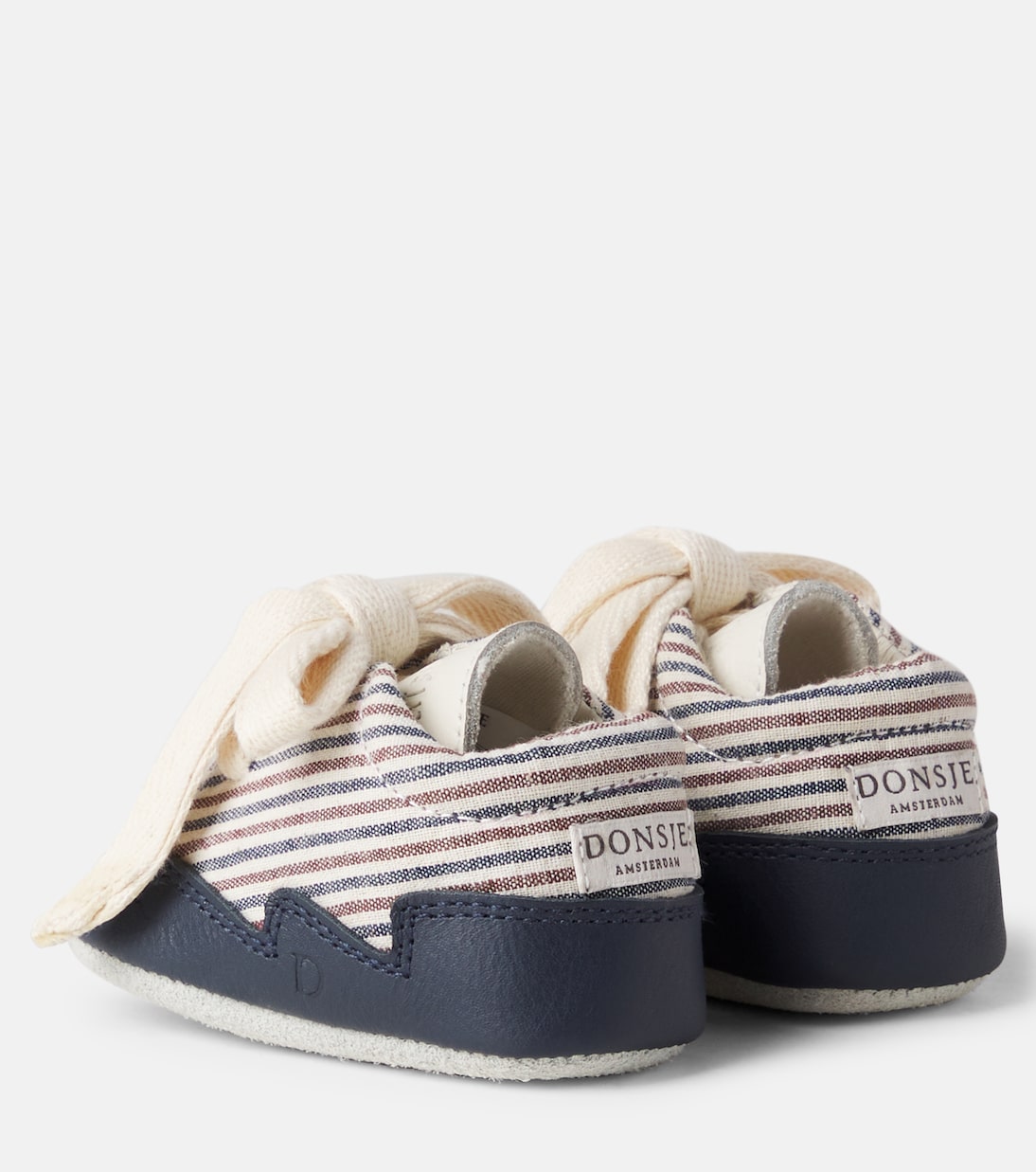 Bébé – Bottines rayées Pluksel en cuir | Donsje