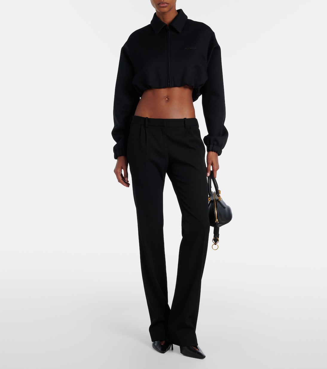 Cropped blouson jacket | Balenciaga