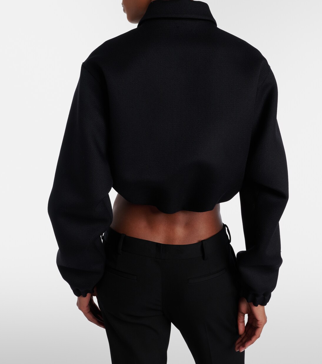 Cropped blouson jacket | Balenciaga