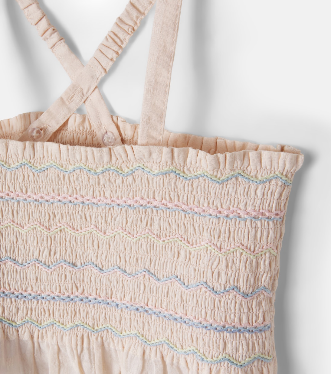 Florentina smocked cotton top | Louise Misha