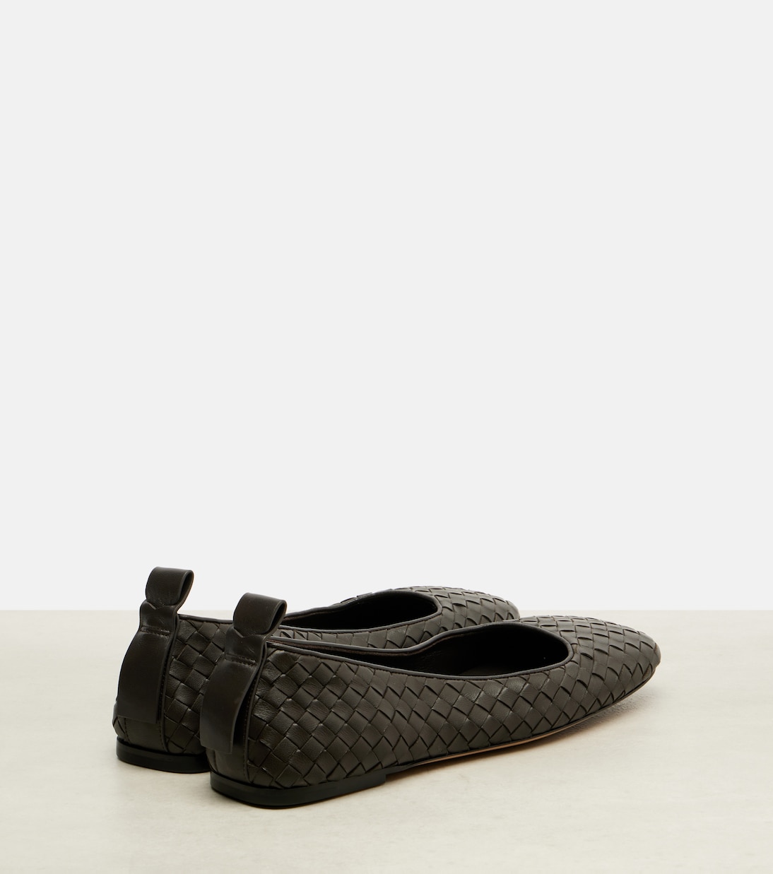 Bailarinas Charlotte de piel Intrecciato | Bottega Veneta