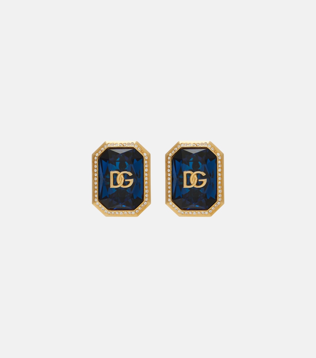 DG embellished clip-on earrings | Dolce&Gabbana