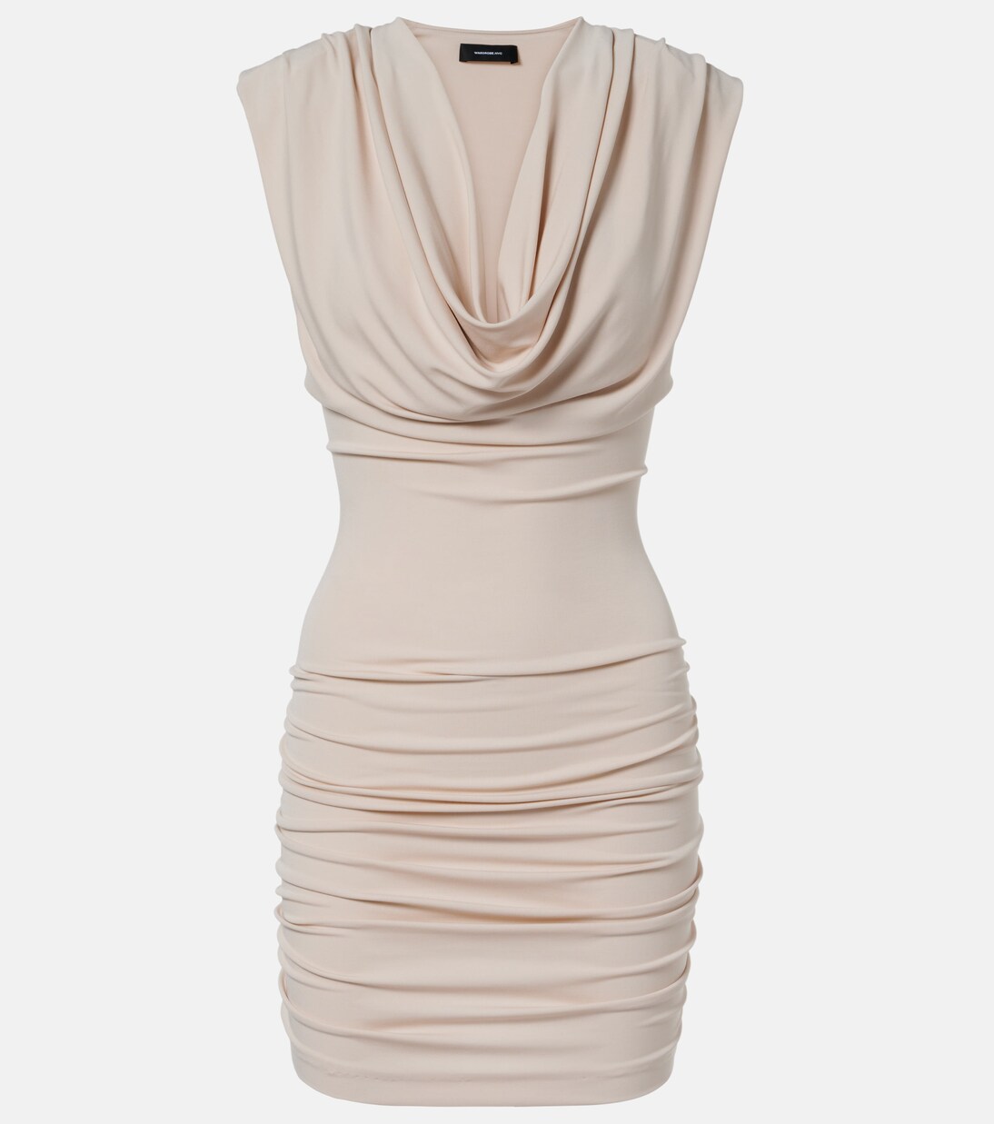Draped jersey minidress | Wardrobe.NYC