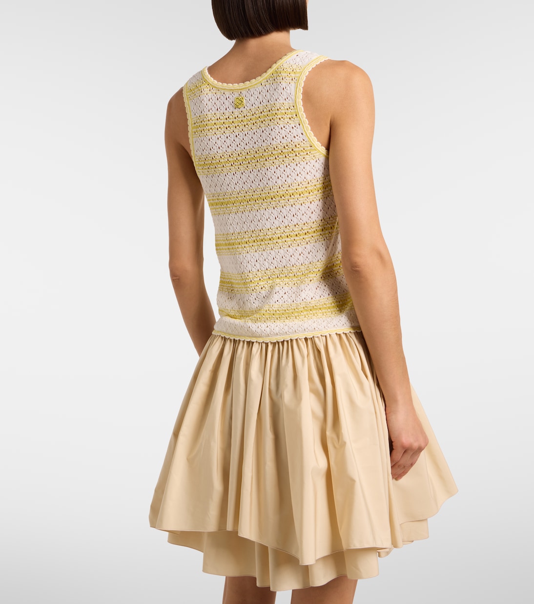 Top Paula's Ibiza en coton mélangé à rayures | Loewe