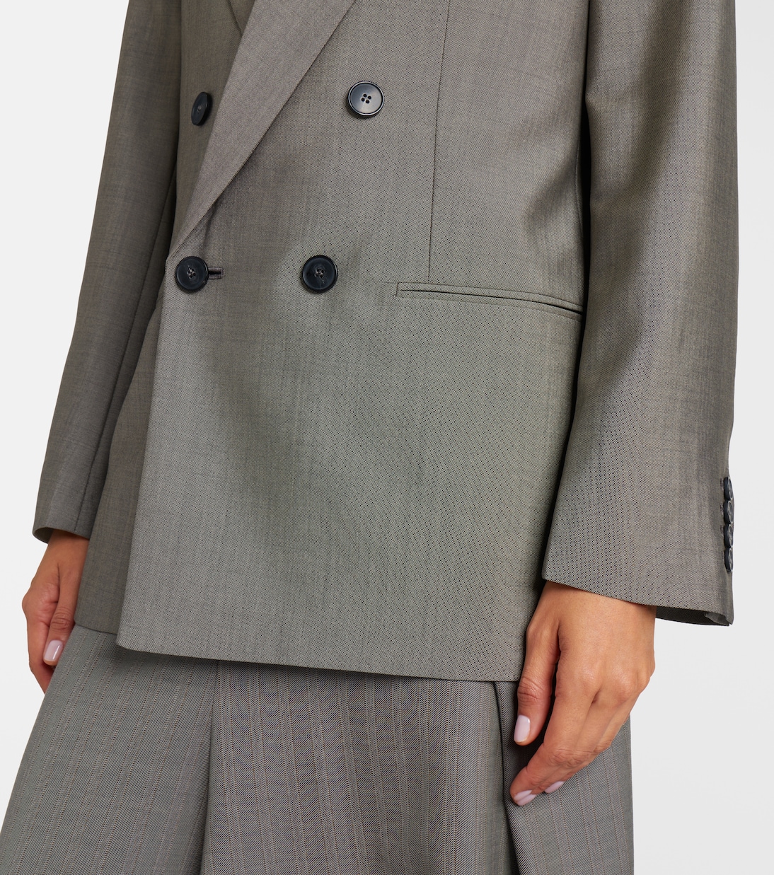 Blazer Beatrice en mezcla de lana y mohair | Victoria Beckham