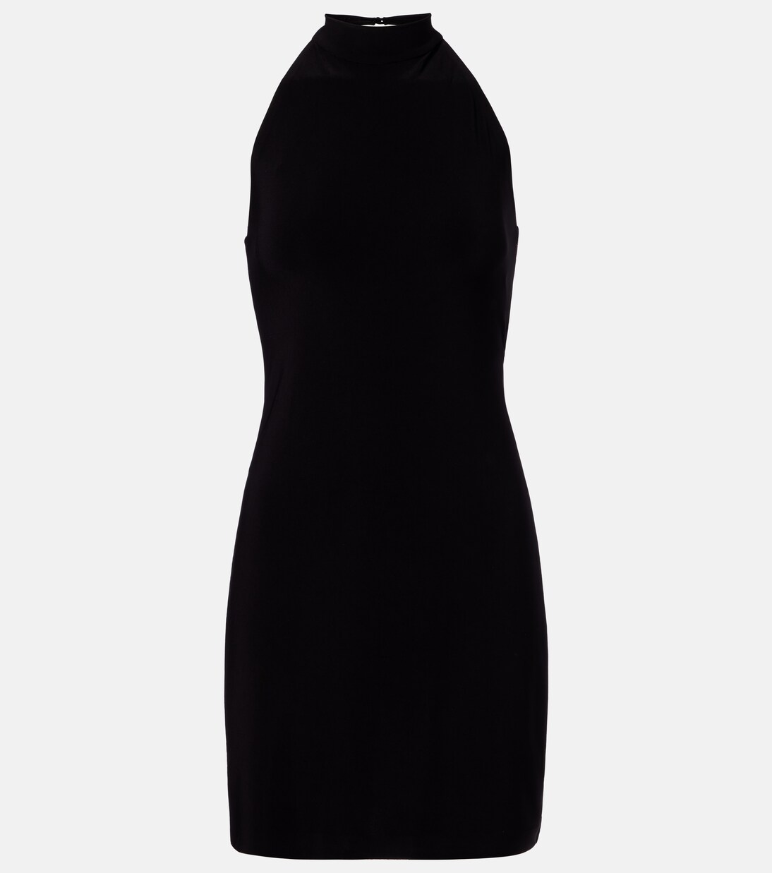 Halterneck jersey minidress | Norma Kamali