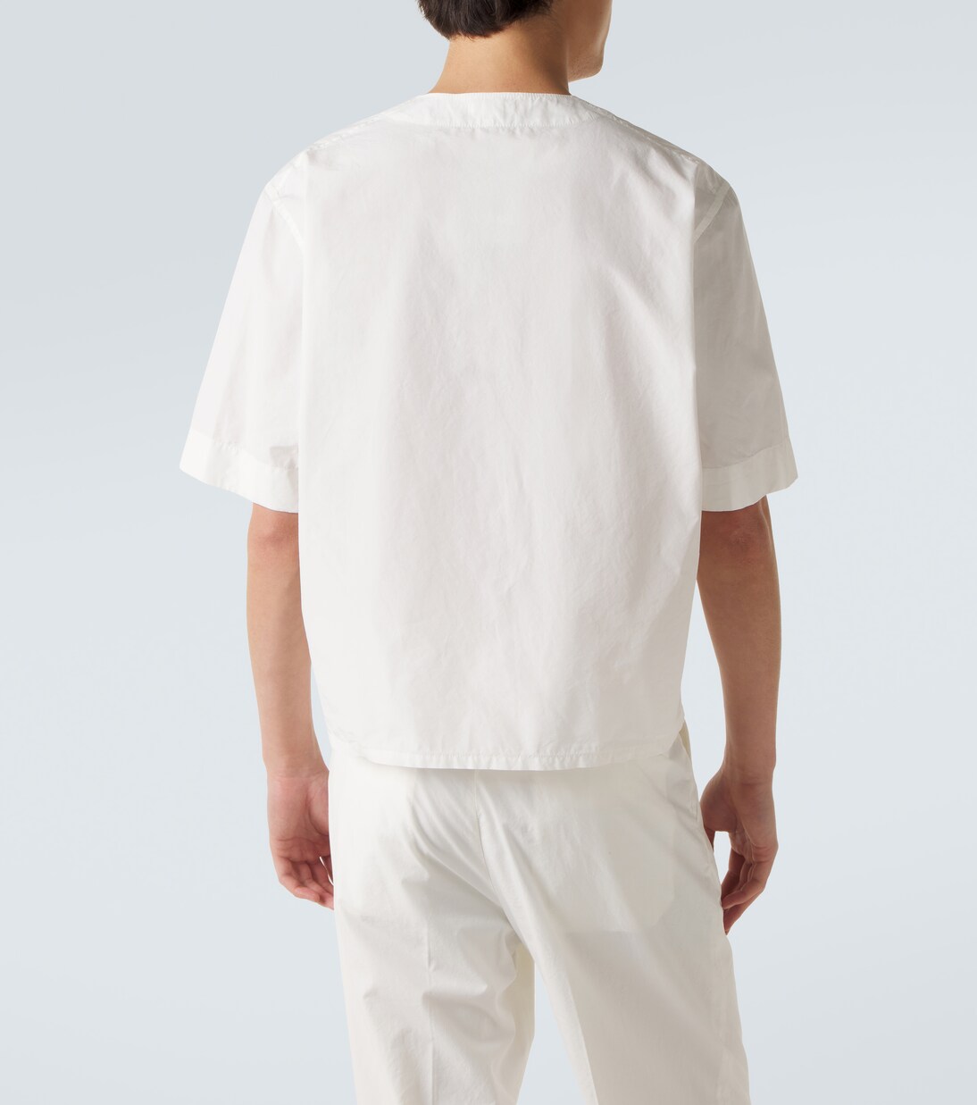 Cotton poplin shirt | Auralee