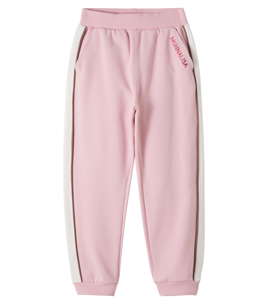 Embellished cotton-blend sweatpants | Monnalisa