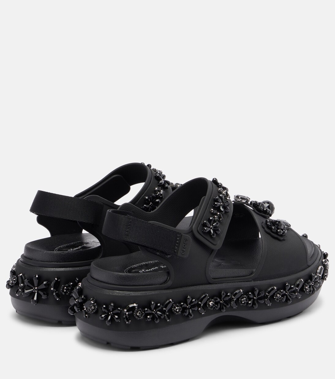 x Crocs embellished platform sandals | Simone Rocha