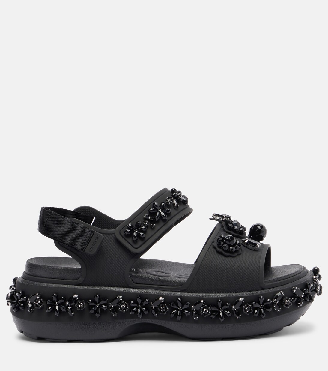 x Crocs embellished platform sandals | Simone Rocha