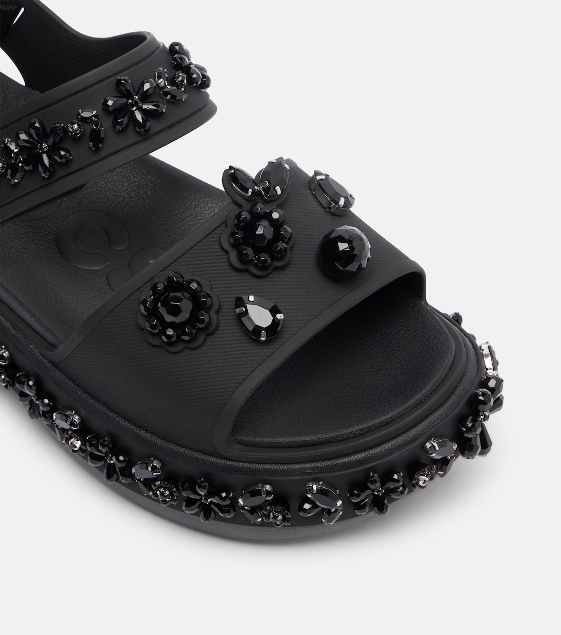 x Crocs embellished platform sandals | Simone Rocha