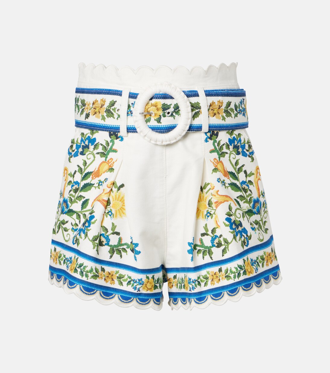 Short Emily en coton à imprimé floral | Farm Rio