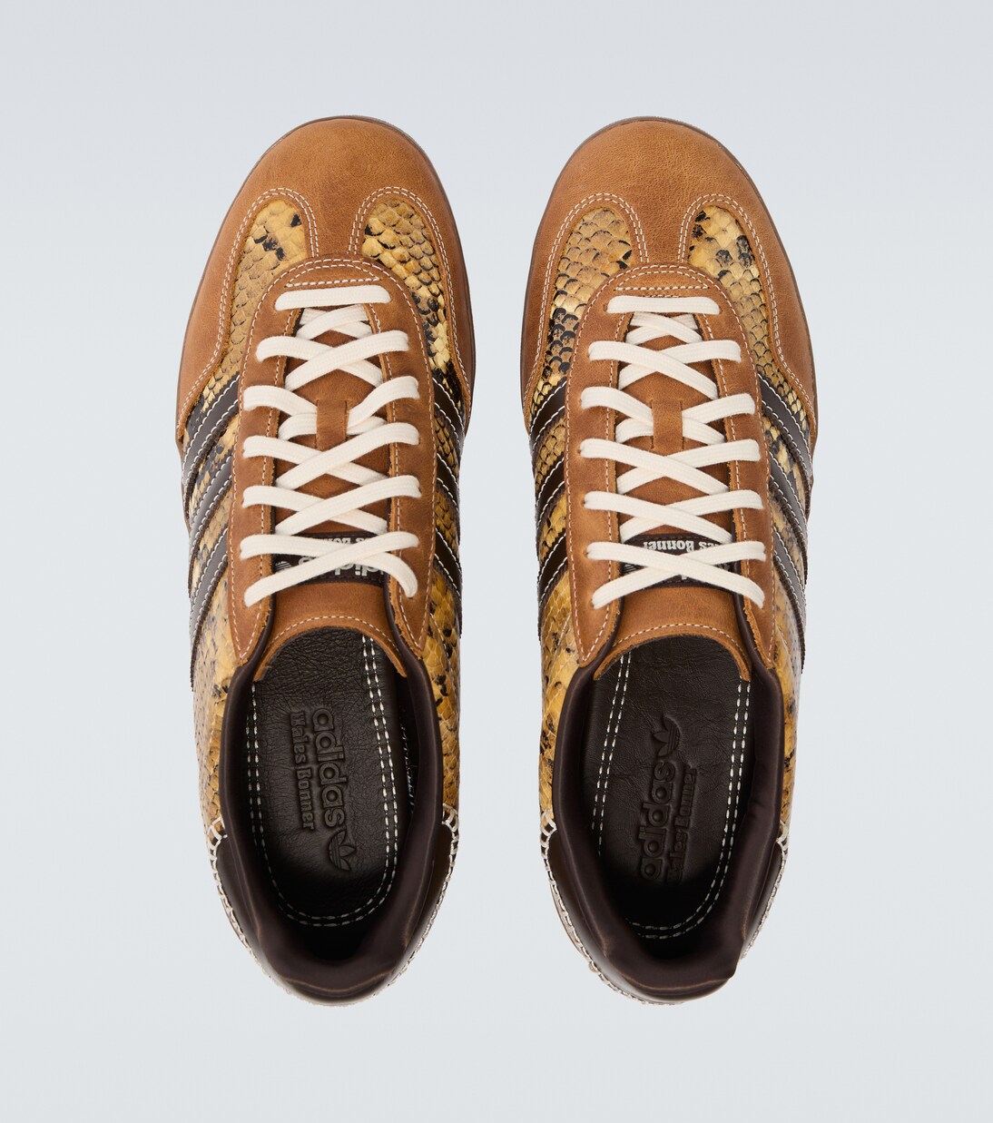 x Wales Bonner Gazelle leather sneakers | Adidas